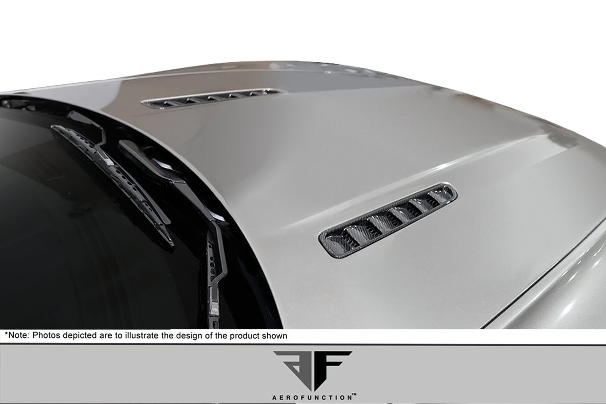 2006-2017 Aston Martin Vantage V8 Carbon AF-1 Hood Vents ( CFP ) - 2 Piece