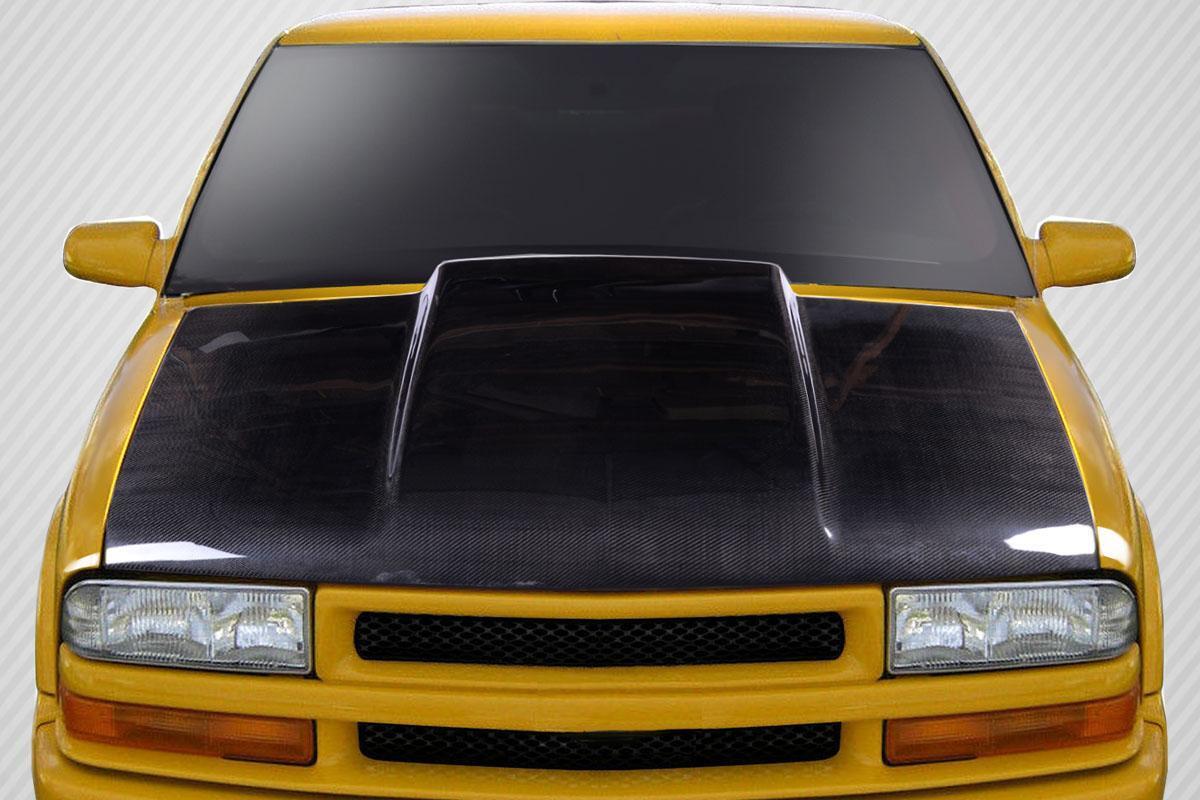 1994-2004 Chevrolet S-10 Carbon Creations Cowl Carbon Fiber Hood
