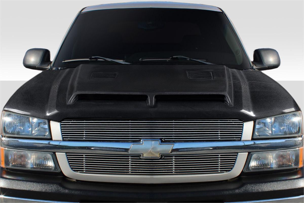 2002-2006 Chevrolet Avalanche Carbon Creations GT500 Carbon Fiber Hood