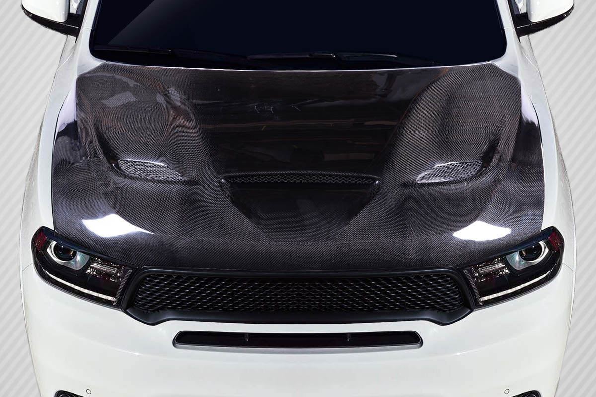 2011-2023 Dodge Durango Carbon Creations SRT Hellcat Look Carbon Fiber Hood