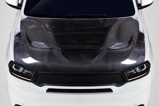 2011-2023 Dodge Durango Carbon Creations SRT Hellcat Look Carbon Fiber Hood