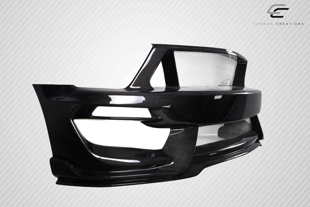 2005-2009 Ford Mustang Carbon Creations GT350 Look Carbon Fiber Front Bumper