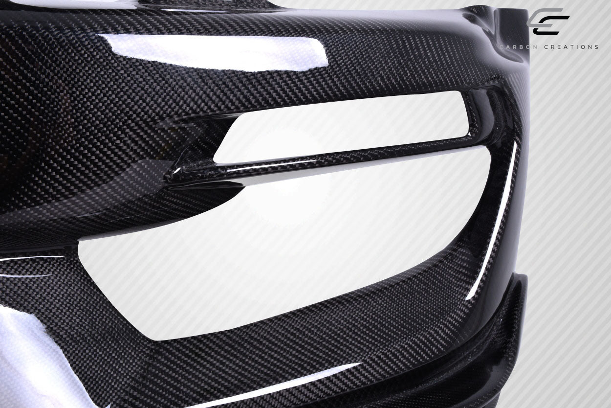 2005-2009 Ford Mustang Carbon Creations GT350 Look Carbon Fiber Front Bumper
