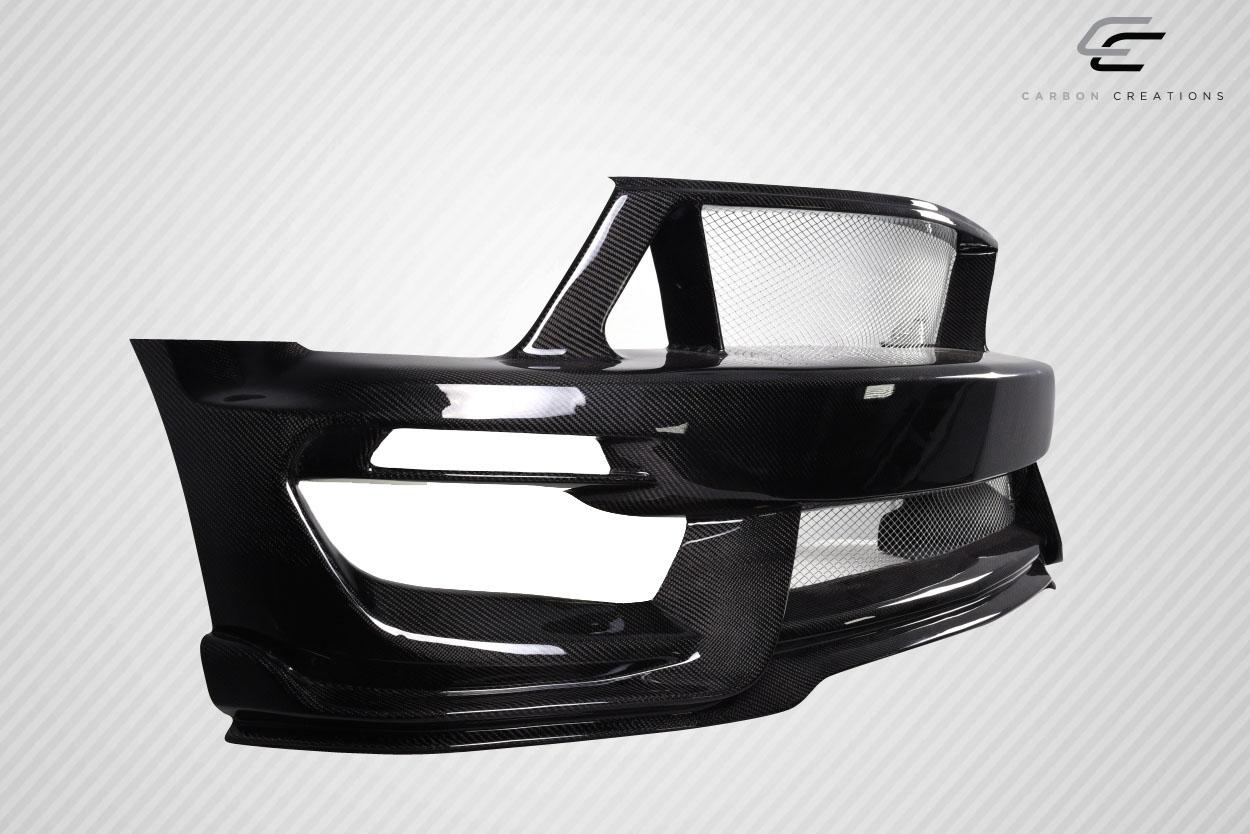 2005-2009 Ford Mustang Carbon Creations GT350 Look Carbon Fiber Front Bumper