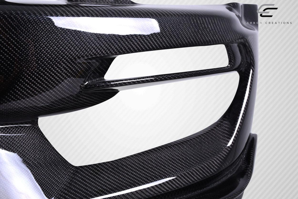 2005-2009 Ford Mustang Carbon Creations GT350 Look Carbon Fiber Front Bumper