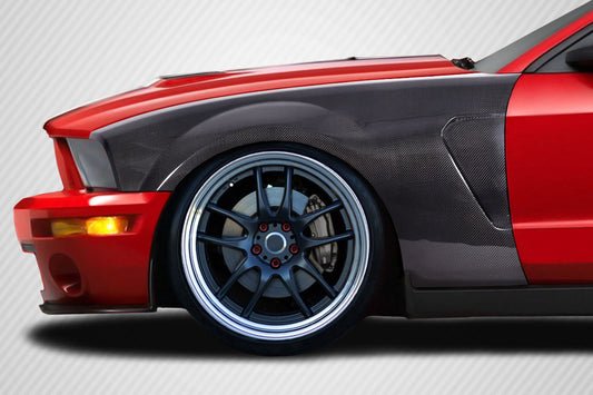 2005-2009 Ford Mustang Carbon Creations GT350 V2 Look Carbon Fiber Fender