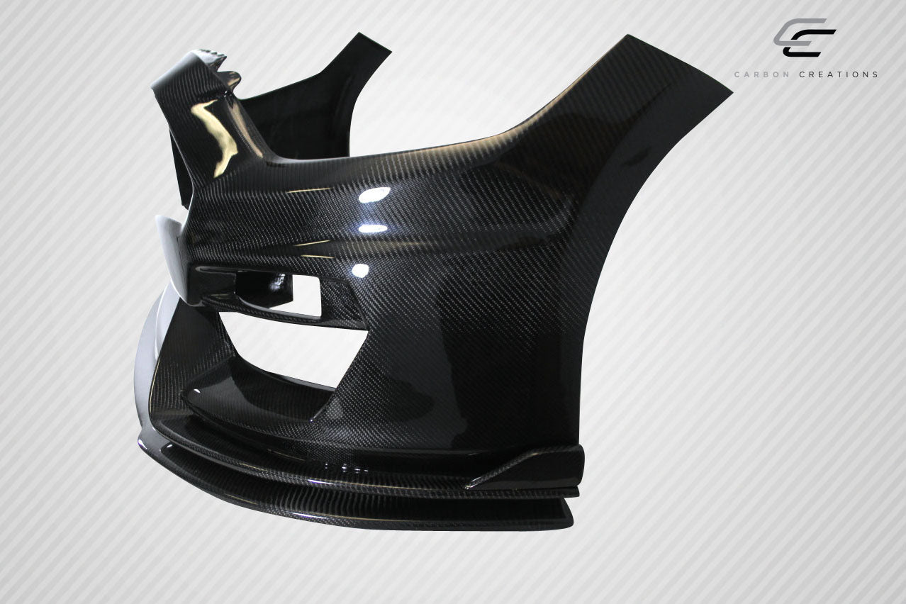 2015-2017 Ford Mustang Carbon Creations GT350 Look Front Bumper - 1 Piece