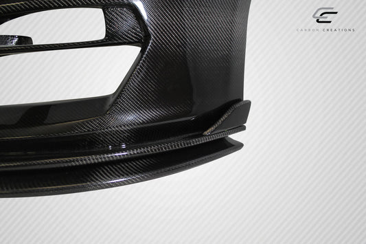 2015-2017 Ford Mustang Carbon Creations GT350 Look Carbon Fiber Front Bumper