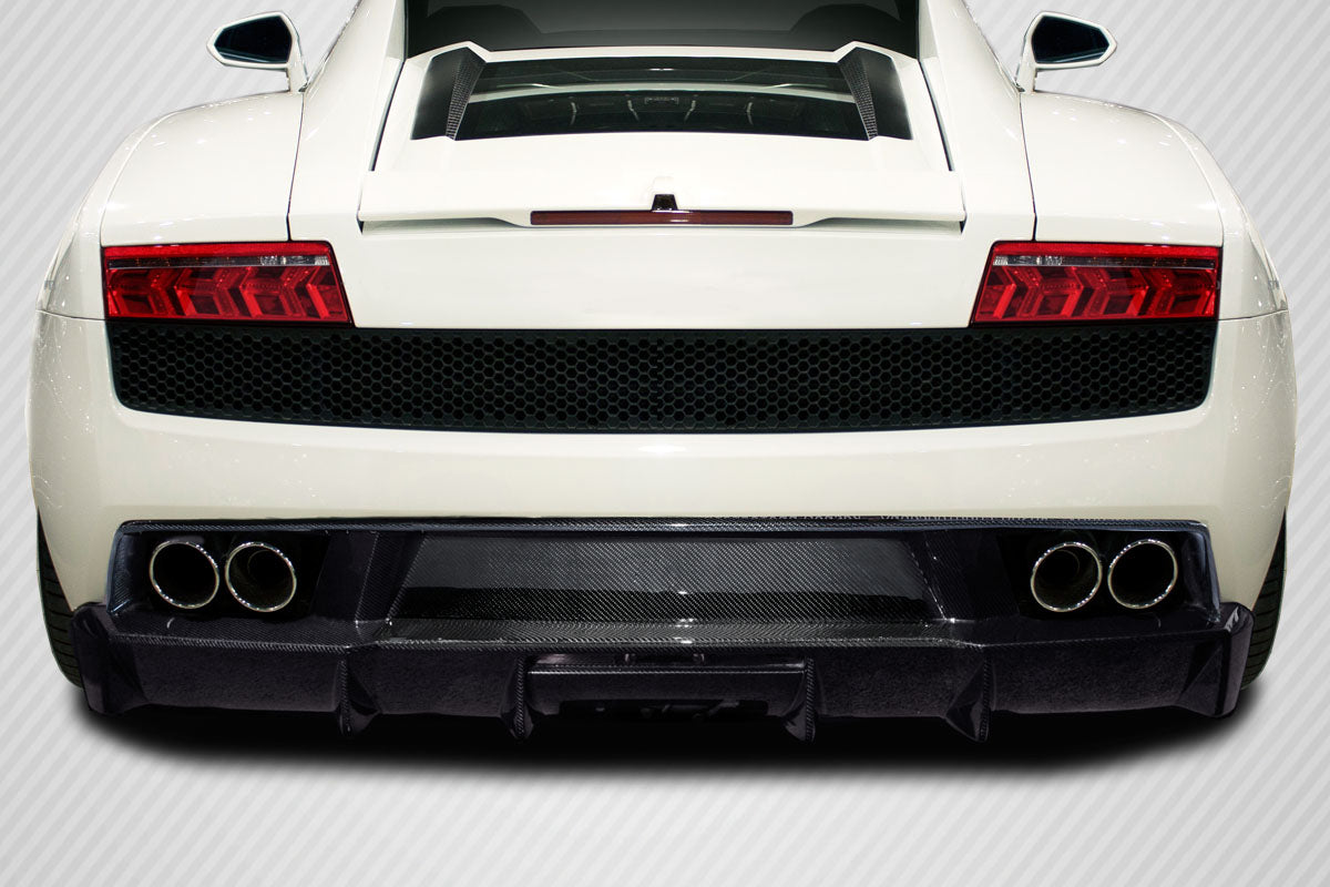 2009-2013 Lamborghini Gallardo Carbon Creations LP570 Look Carbon Fiber Rear Lip