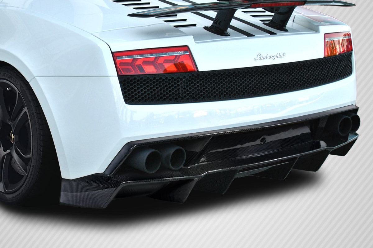 2009-2013 Lamborghini Gallardo Carbon Creations LP570 Look Carbon Fiber Rear Lip