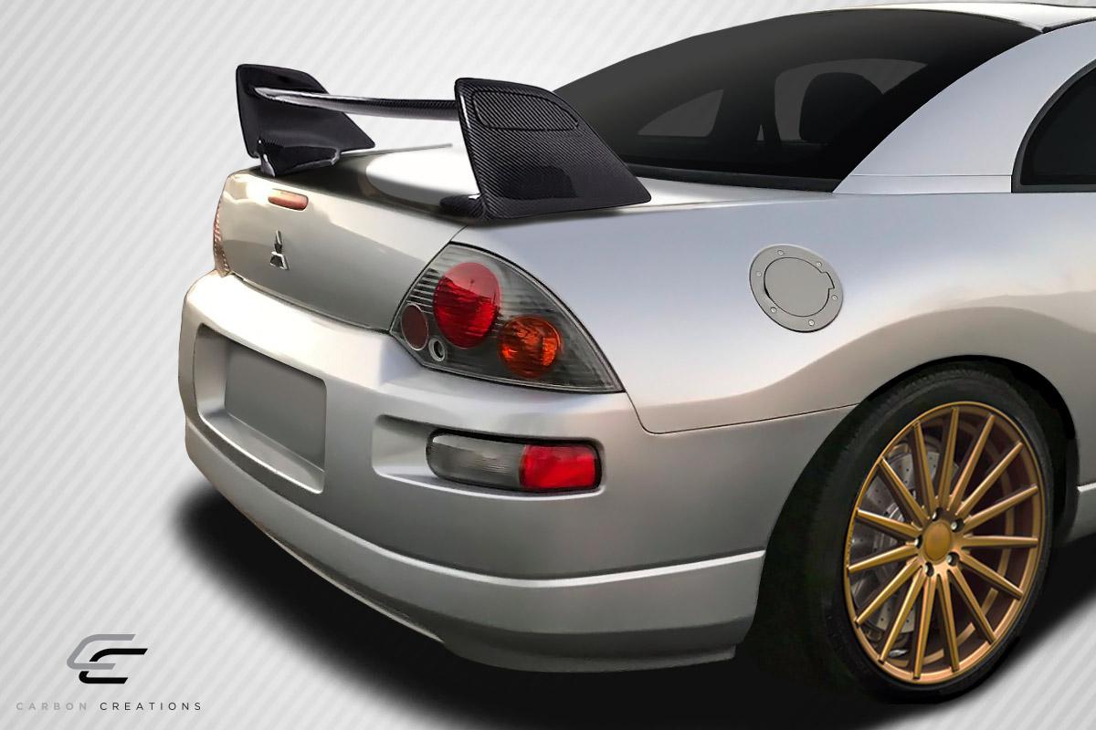 2000-2005 Mitsubishi Eclipse Carbon Creations Shock Carbon Fiber Rear Wing