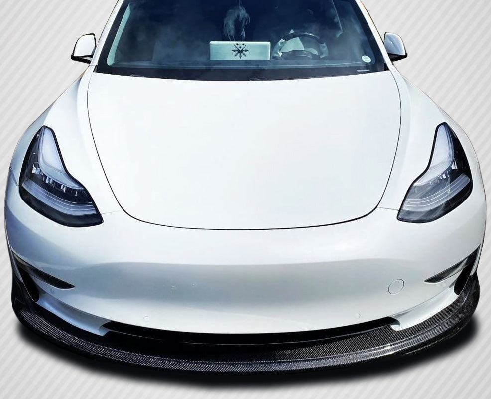 2017-2023 Tesla Model 3 Carbon Creations GT Concept Front Lip - 1 Piece