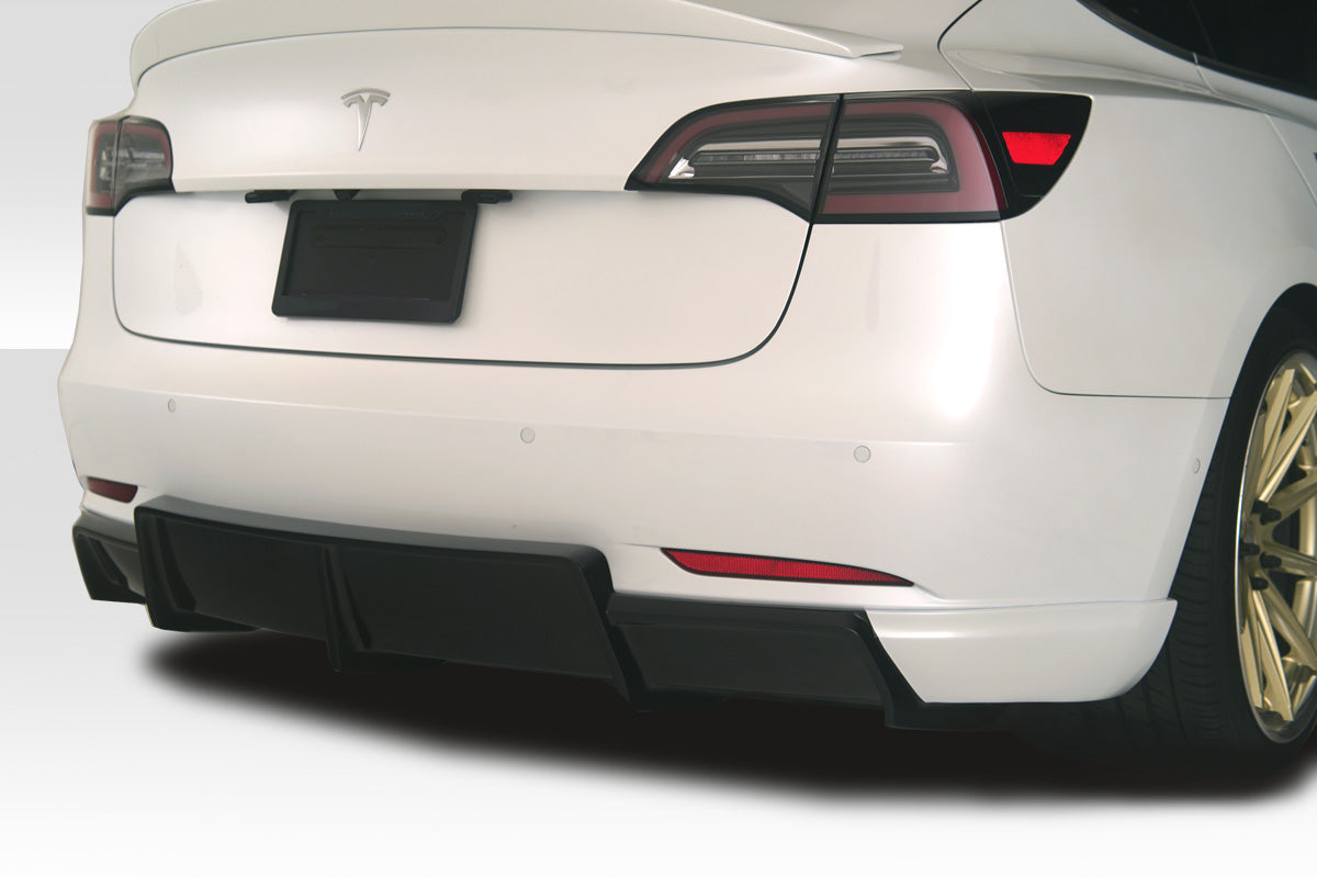 2017-2023 Tesla Model 3 Duraflex GT Concept Rear Diffuser - 1 Piece