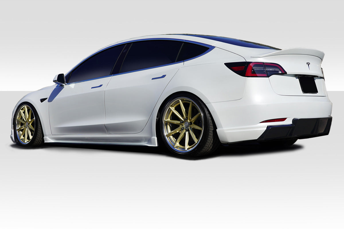 2017-2023 Tesla Model 3 Duraflex GT Concept Rear Diffuser - 1 Piece