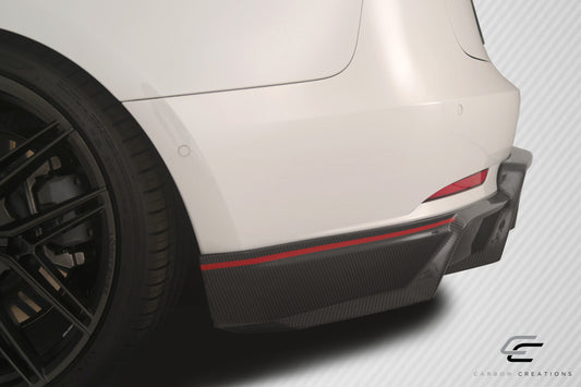 2018-2023 Tesla Model 3 Carbon Creations GT Concept Rear Diffuser - 1 Piece