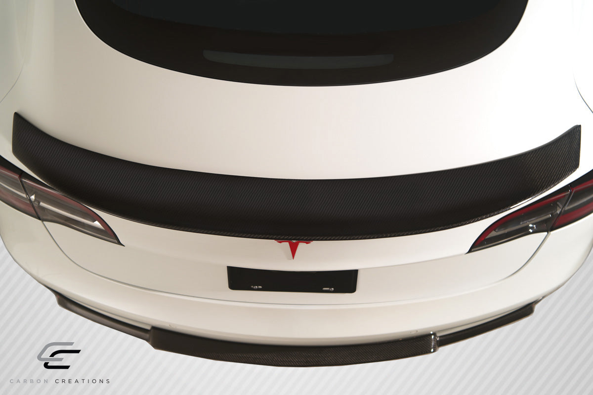 2017-2023 Tesla Model 3 Carbon Creations GT Concept Rear Wing Spoiler - 1 Piece (S)