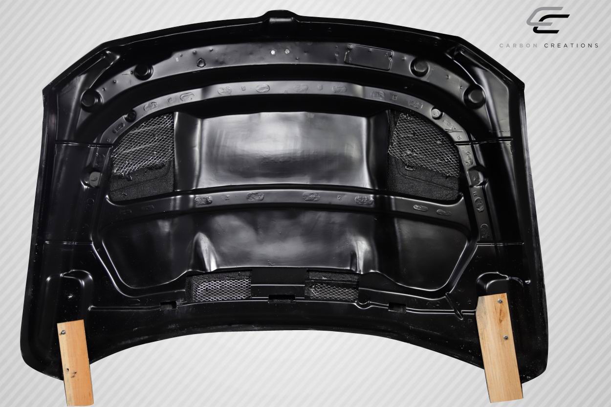 2019-2025 Dodge Ram Carbon Creations Rebel Look Hood - 1 Piece