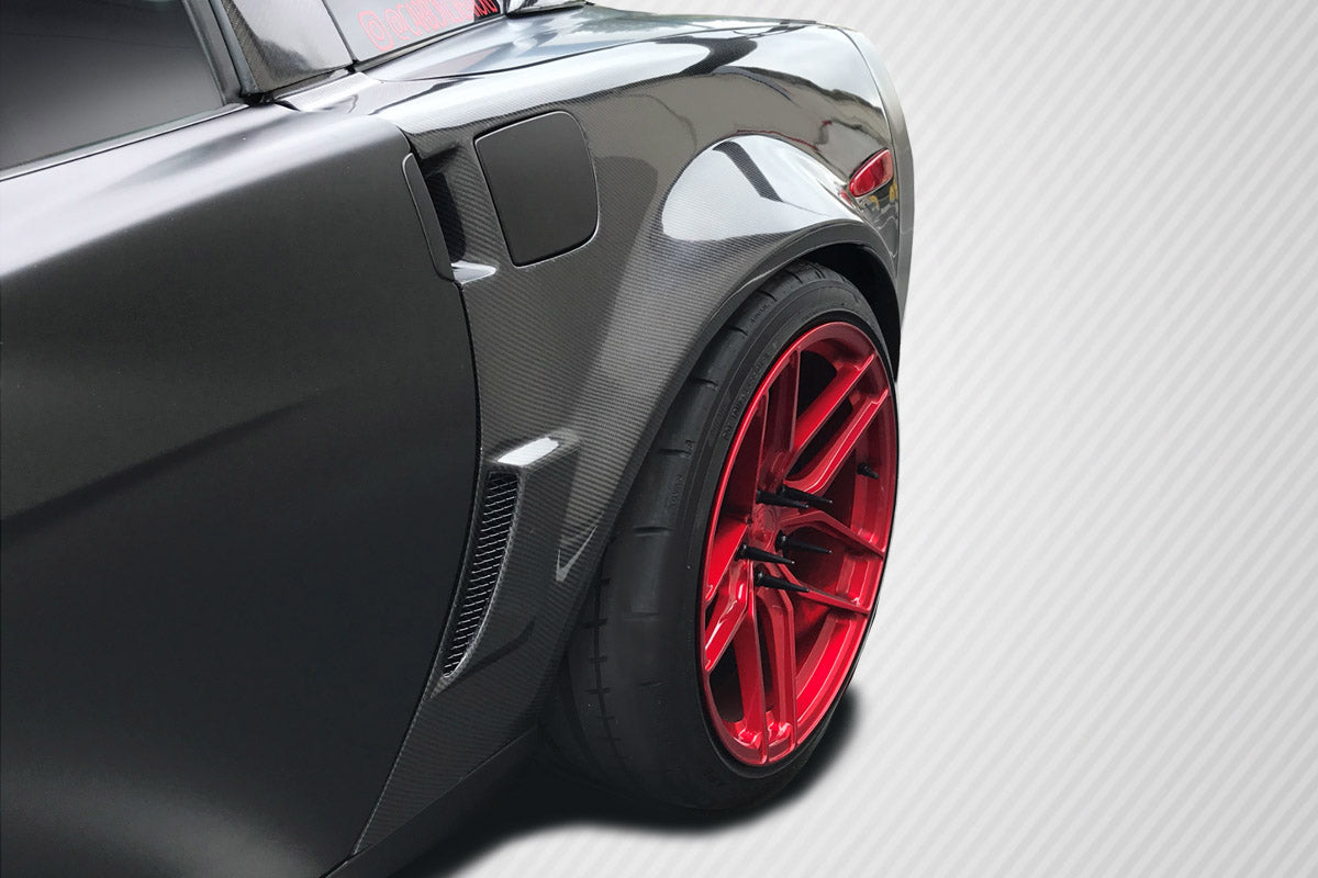 2005-2013 Chevrolet Corvette Carbon Creations ZR2 Carbon Fiber Fender