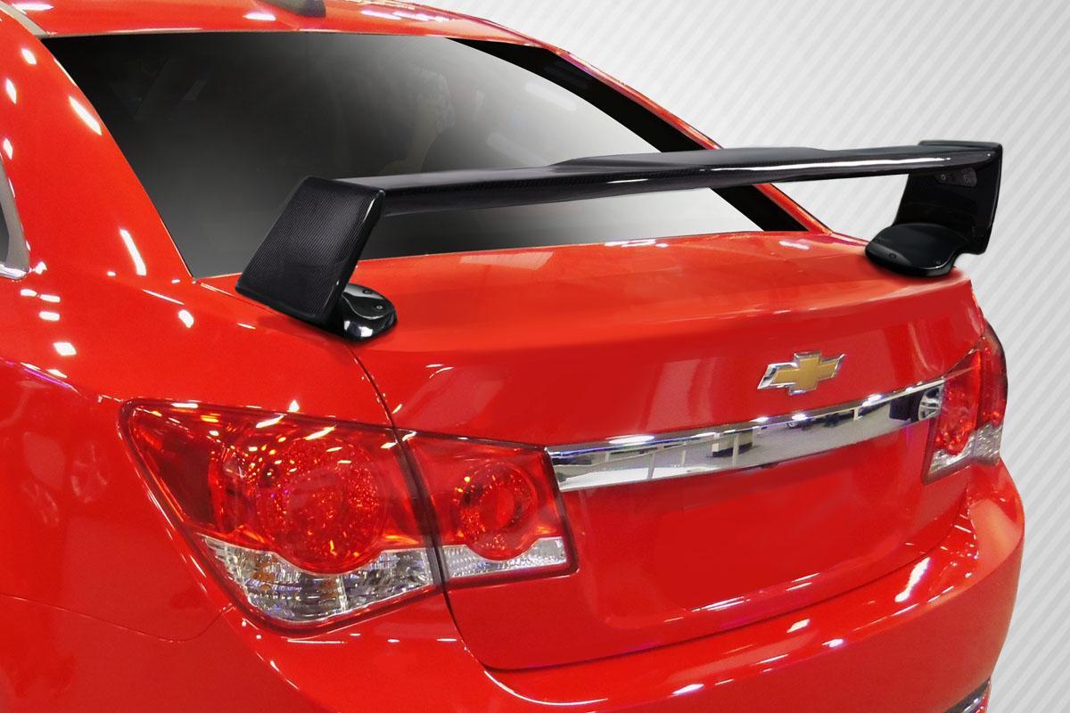 2011-2015 Chevrolet Cruze Carbon Creations QTM Carbon Fiber Rear Wing