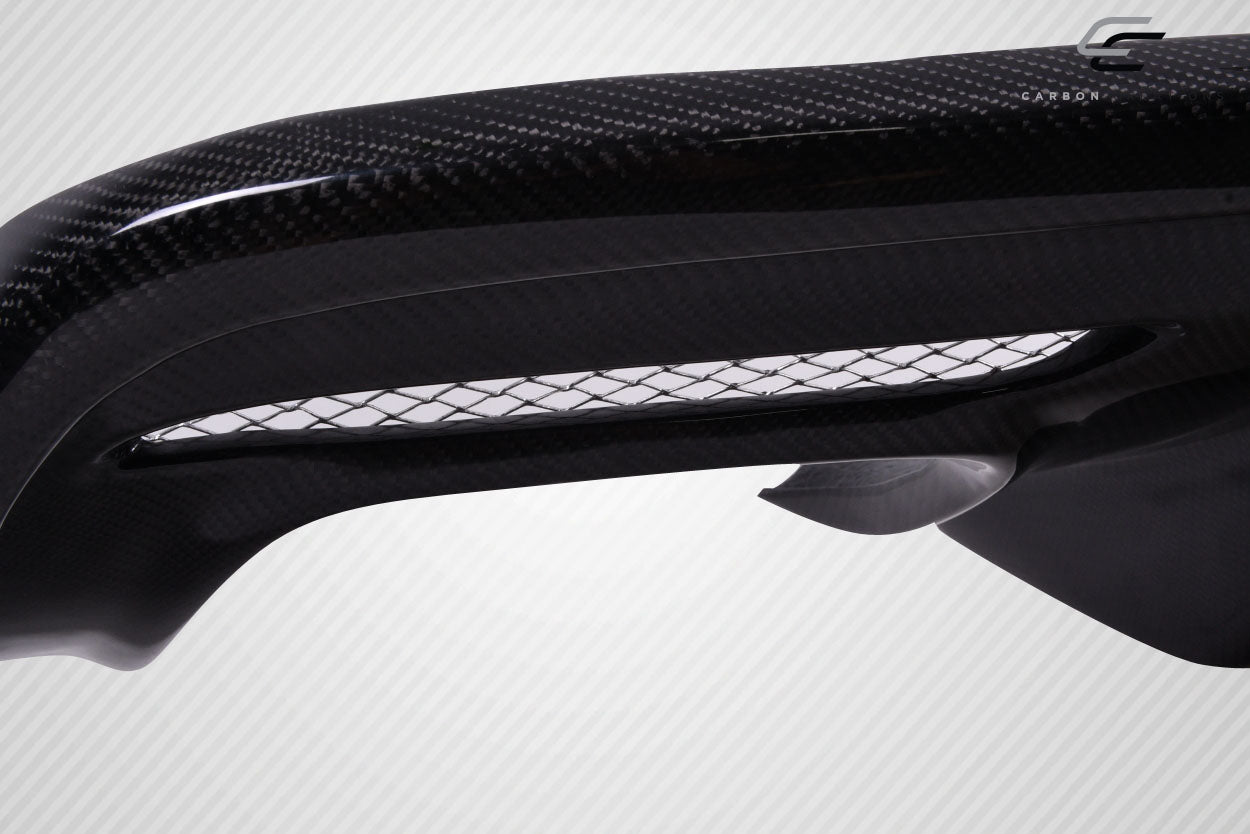 2015-2017 Ford Mustang Carbon Creations KT Style Rear Diffuser - 1 Piece (S)