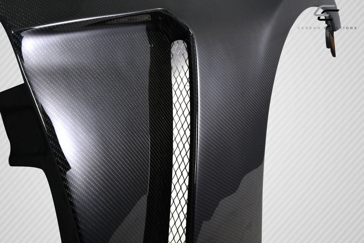 2010-2014 Ford Mustang Carbon Creations GT350 V2 Look Carbon Fiber Fender