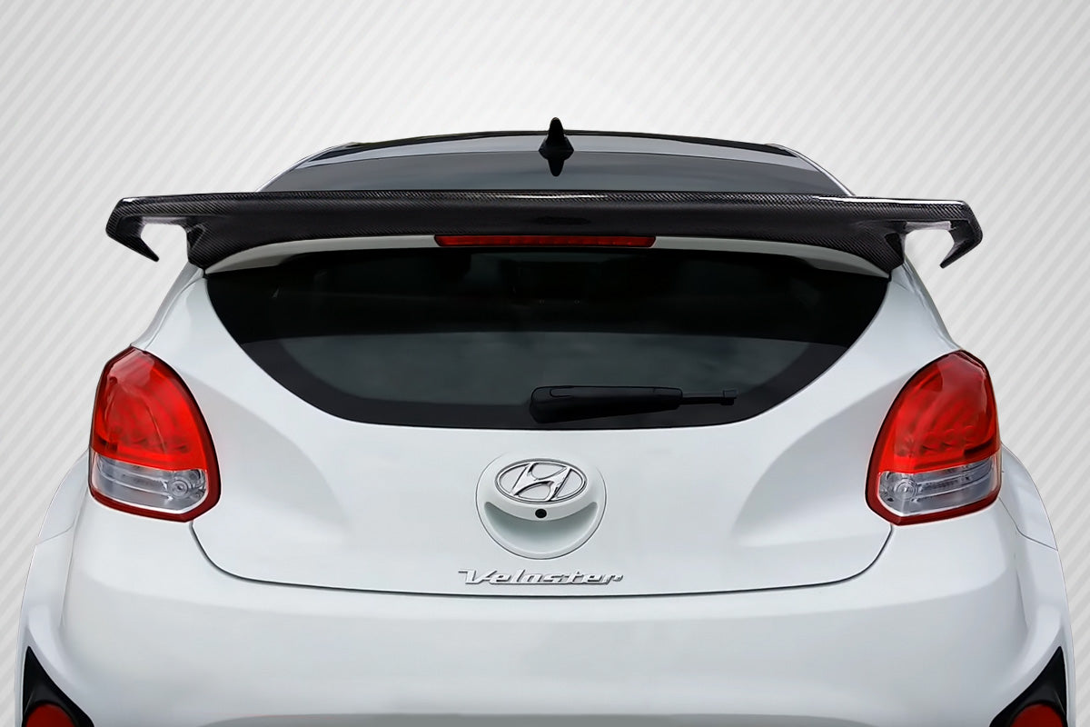 2012-2017 Hyundai Veloster Turbo Carbon Creations Sequential Rear Wing Spoiler - 1 Piece (S)