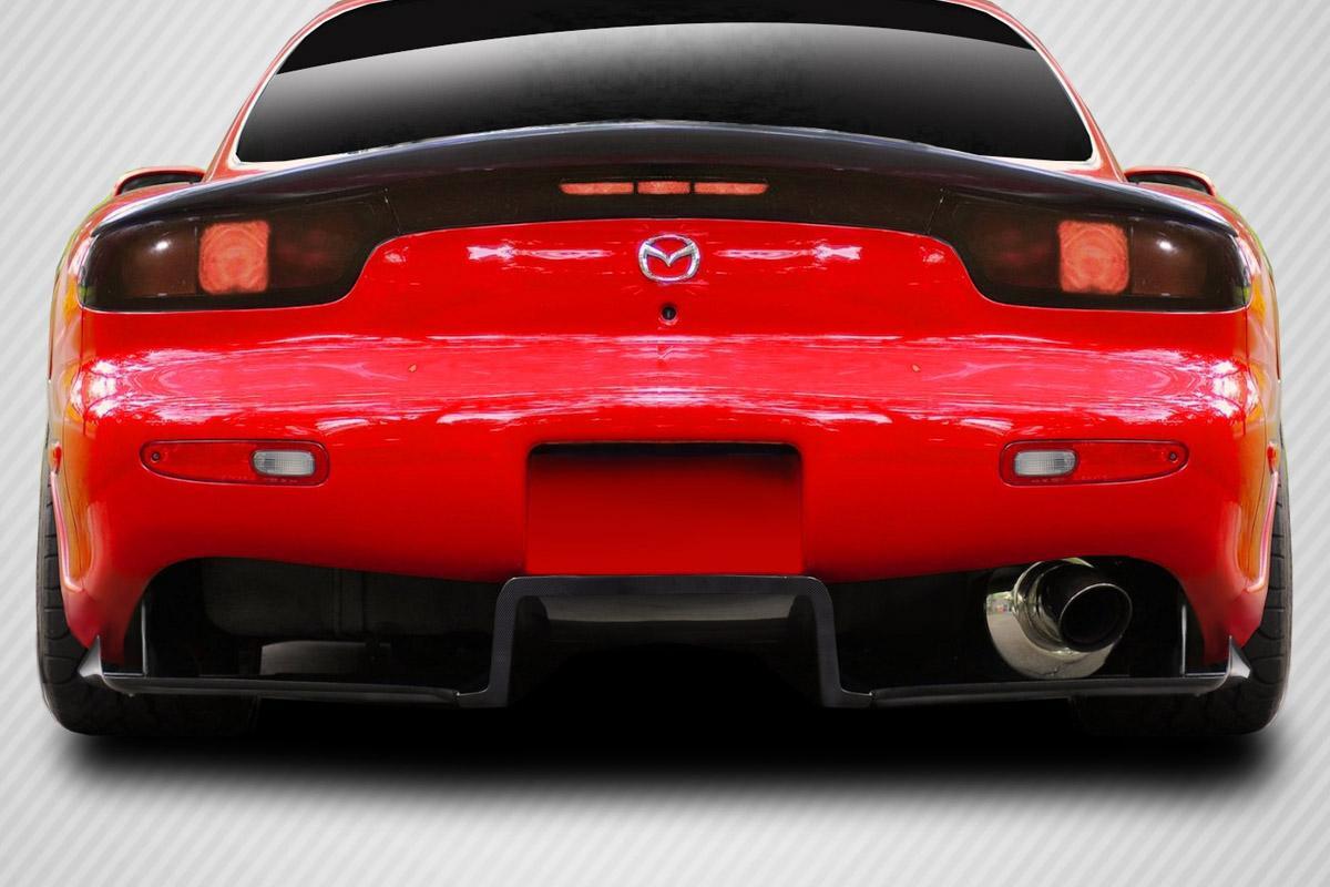 1993-1997 Mazda RX7 Carbon Creations RE-GT Carbon Fiber Rear Lip