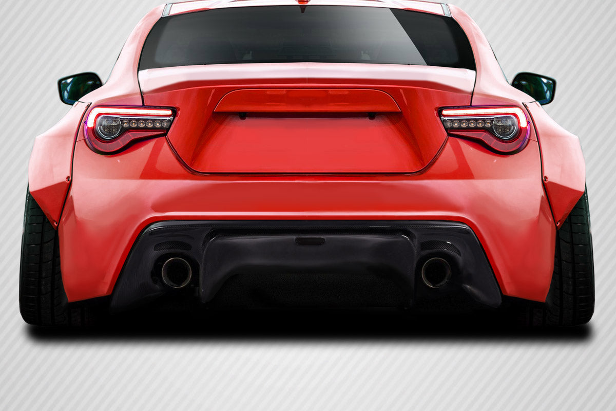 2013-2020 Scion FRS Carbon Creations GT500 V3 Carbon Fiber Rear Lip