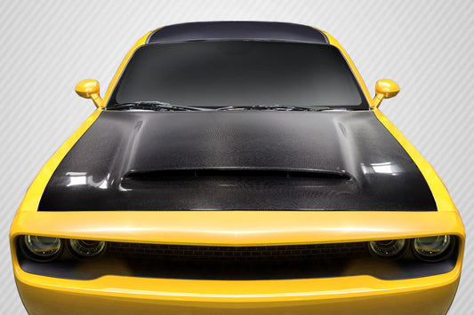 2008-2023 Dodge Challenger Carbon Creations Demon Look Carbon Fiber Hood
