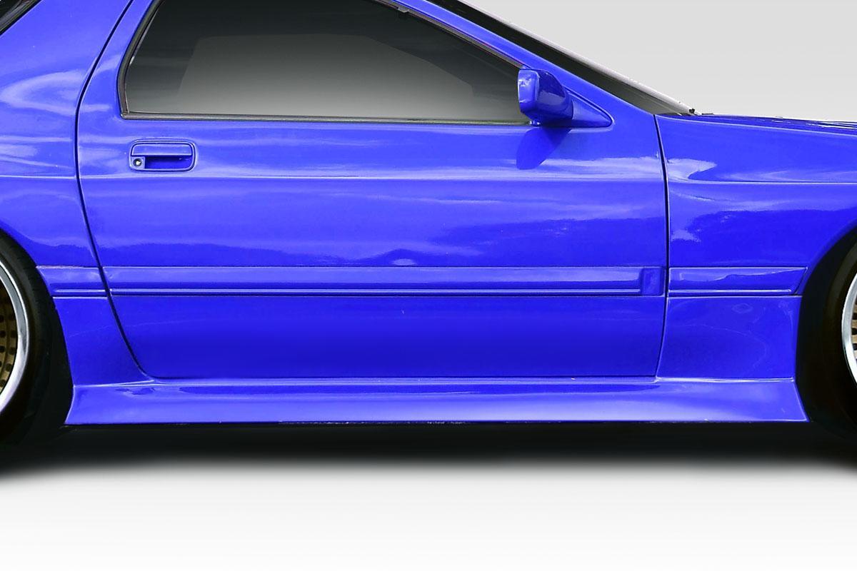 1986-1991 Mazda RX7 Duraflex Vanish Side Skirts
