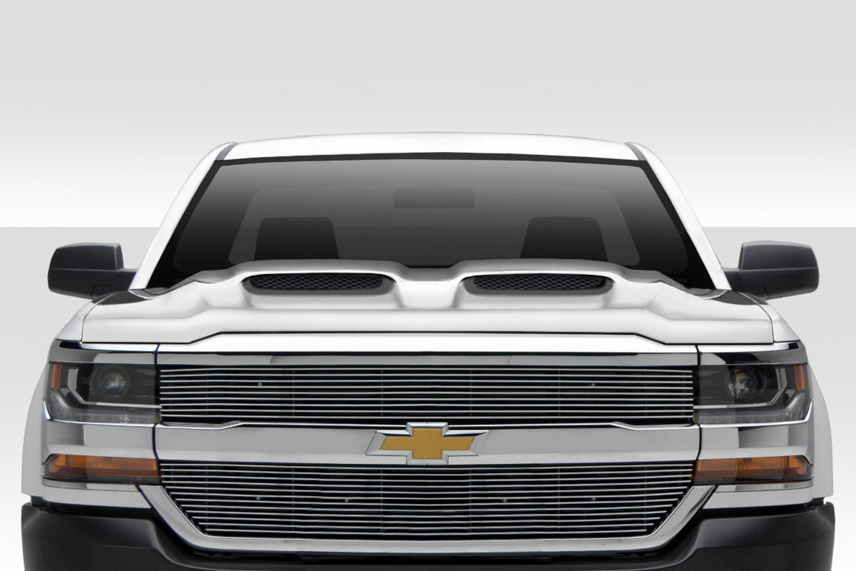 2016-2018 Chevrolet Silverado Duraflex Dual Ram Air Hood