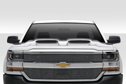2016-2018 Chevrolet Silverado Duraflex Dual Ram Air Hood