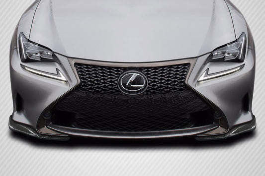2014-2018 Lexus RC Carbon Creations EBS Carbon Fiber Front Lip