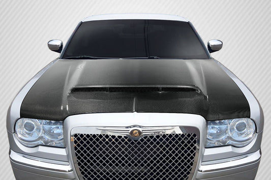 2005-2010 Chrysler 300 Carbon Creations Demon Look Carbon Fiber Hood