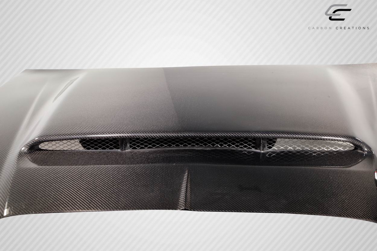 2005-2010 Chrysler 300 Carbon Creations Demon Look Carbon Fiber Hood