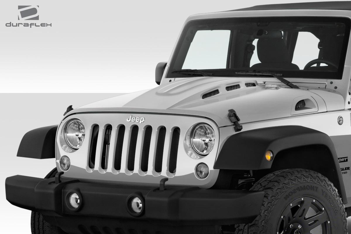 2007-2018 Jeep Wrangler Duraflex AVG Hood