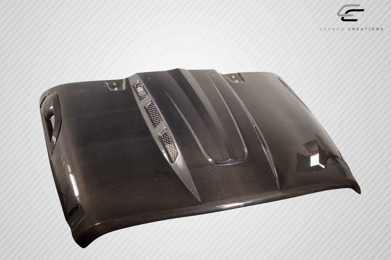 2007-2018 Jeep Wrangler Carbon Creations Avenger Carbon Fiber Hood