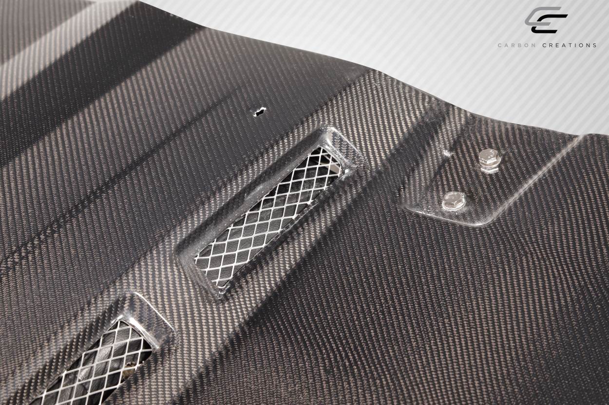 2007-2018 Jeep Wrangler Carbon Creations Avenger Carbon Fiber Hood