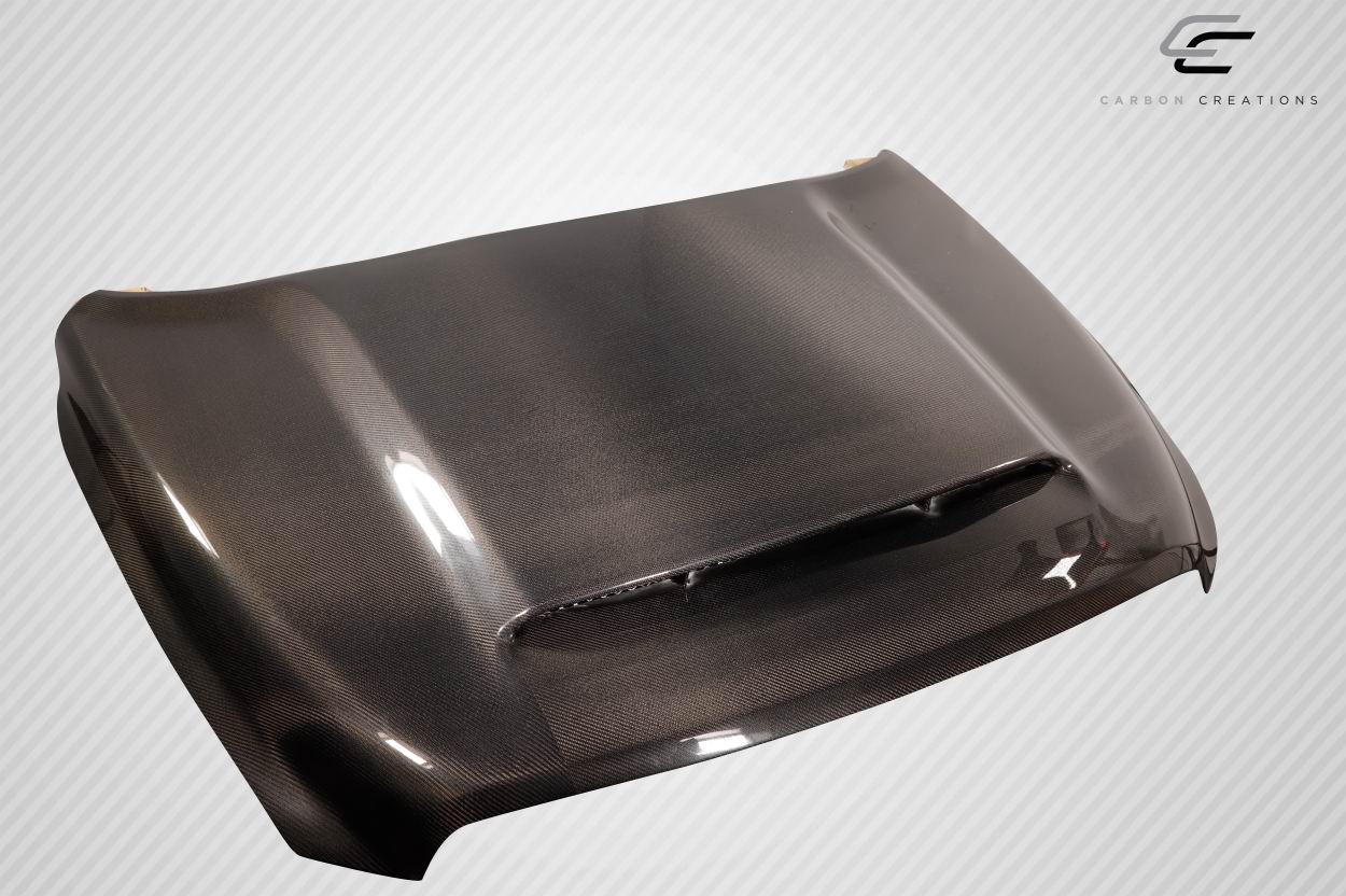 2009-2018 Dodge Ram 1500 Carbon Creations Demon Look Hood - 1 Piece