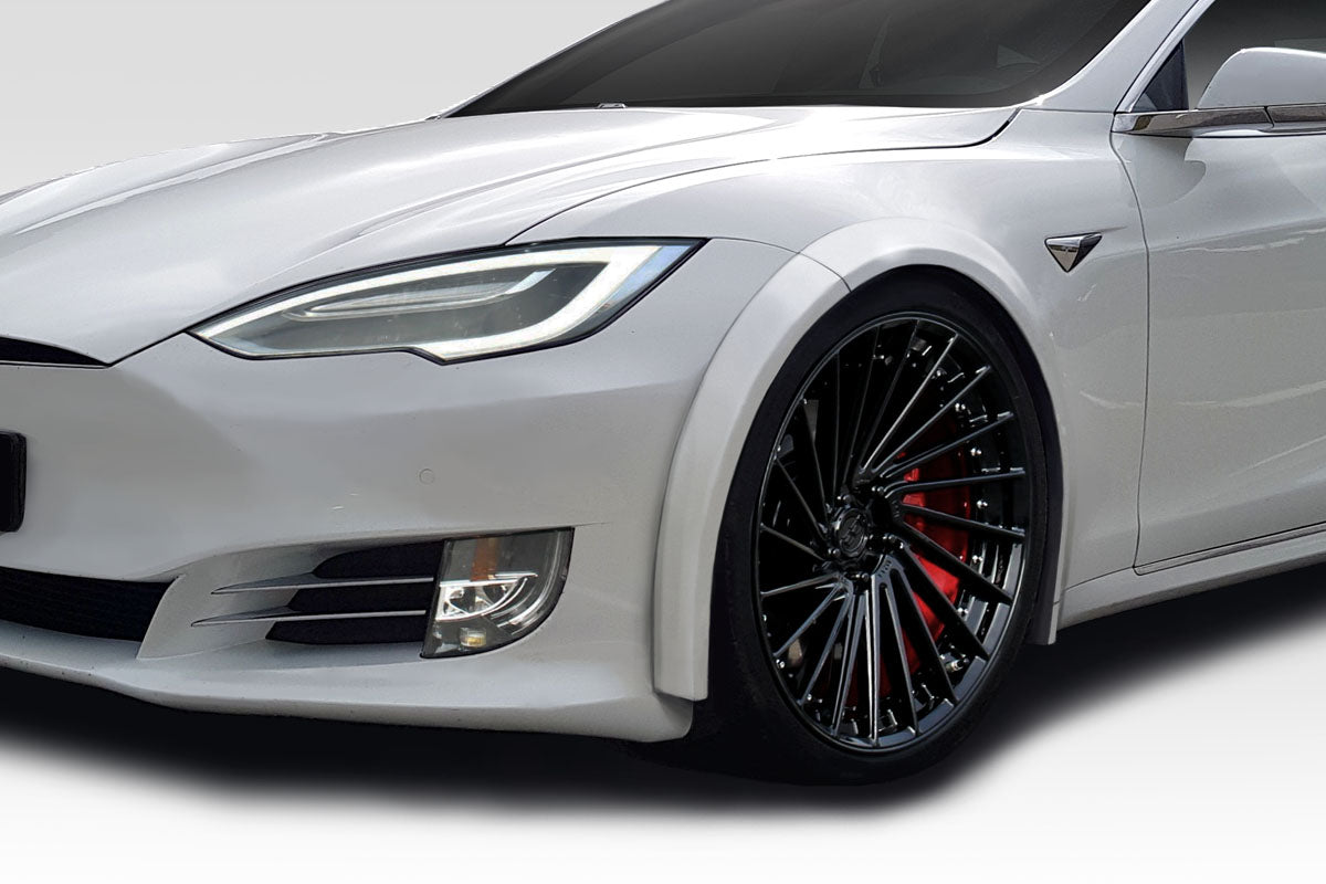 2012-2025 Tesla Model S Duraflex RVS Front Fender Flares - 4 Piece