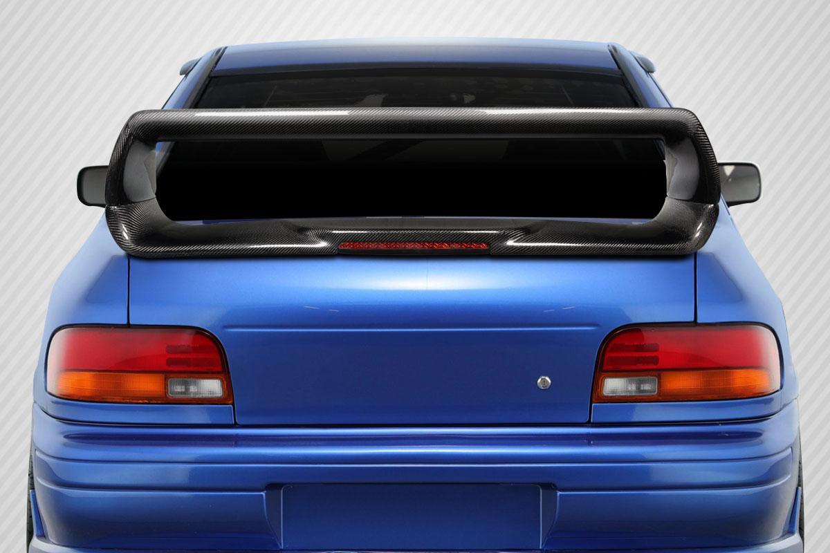 1993-2001 Subaru Impreza Carbon Creations STI Version 6 Carbon Fiber Rear Wing