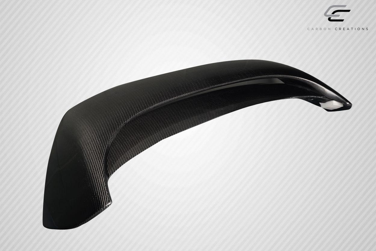 2010-2013 Mazda 3 Carbon Creations Turbo Look Carbon Fiber Rear Wing
