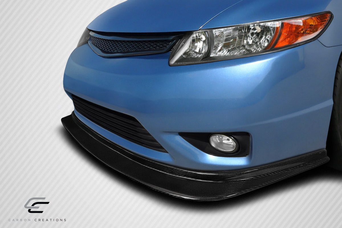2006-2008 Honda Civic 2DR Carbon Creations MDF Front Lip Under Spoiler - 1 Piece (S)