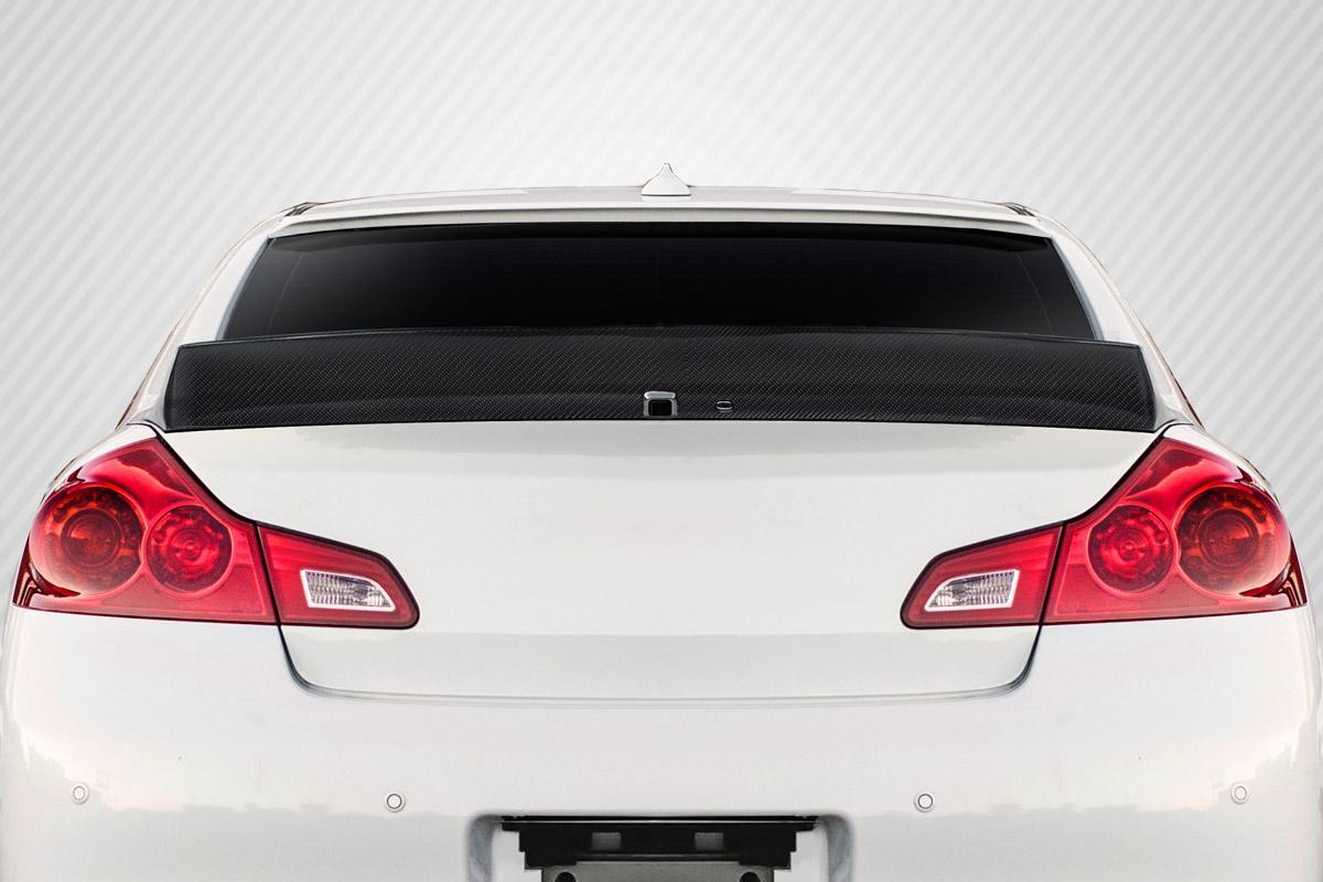 2008-2015 Infiniti G Sedan Carbon Creations LBW Carbon Fiber Rear Wing