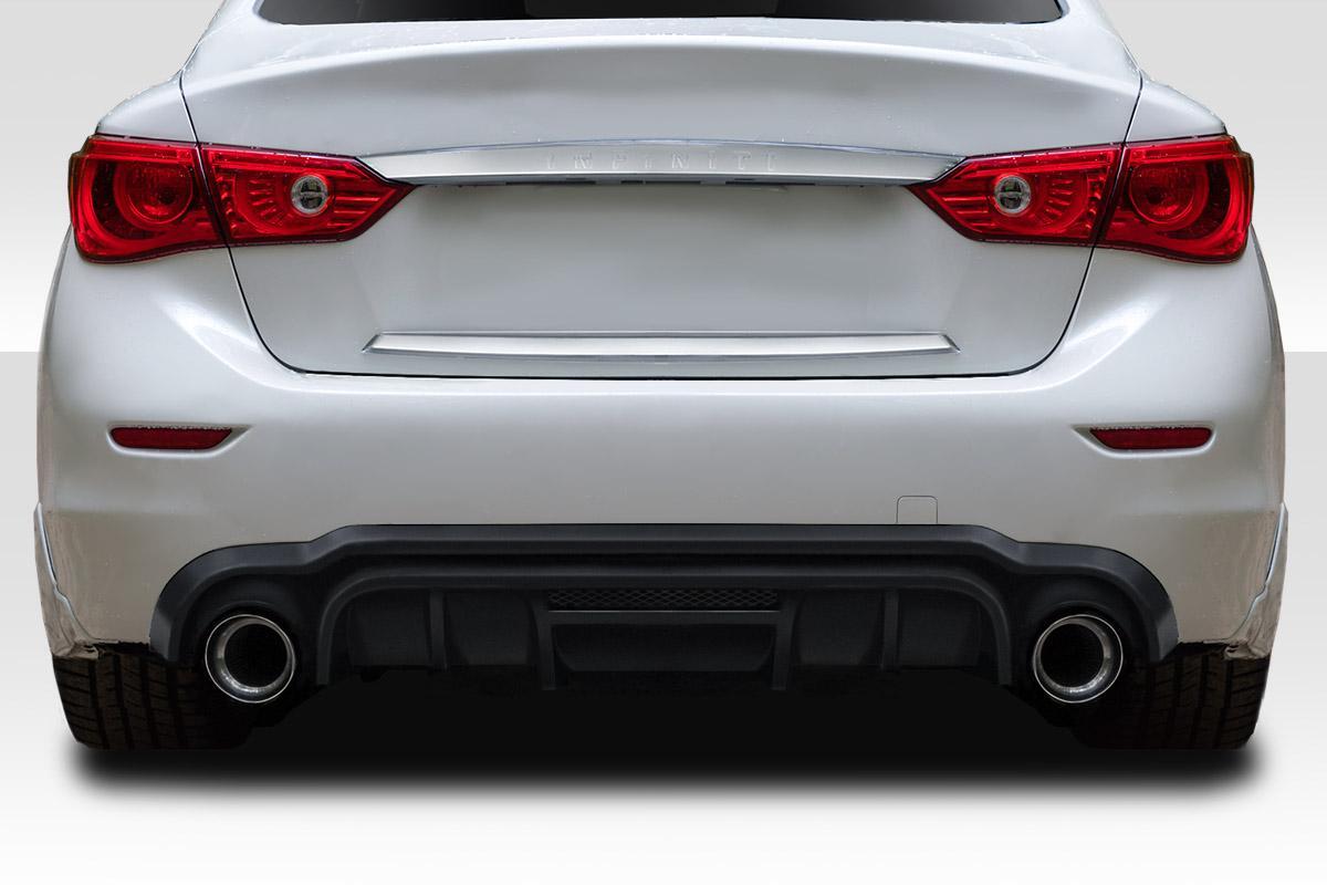 2014-2017 Infiniti Q50 Duraflex Lightspeed Rear Lip
