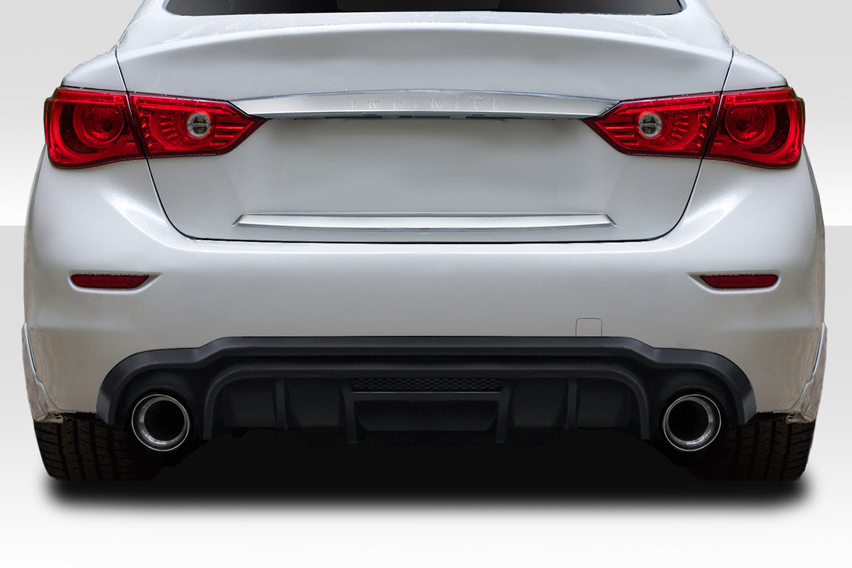 2014-2017 Infiniti Q50 Duraflex Lightspeed Rear Diffuser - 1 Piece (S)