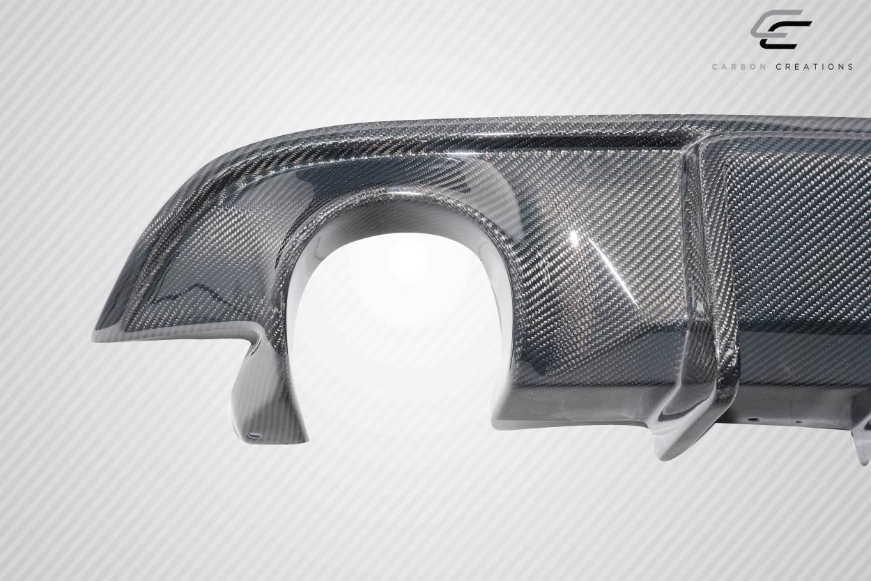 2017-2022 Infiniti Q60 Carbon Creations J Spec Rear Diffuser - 3 Piece