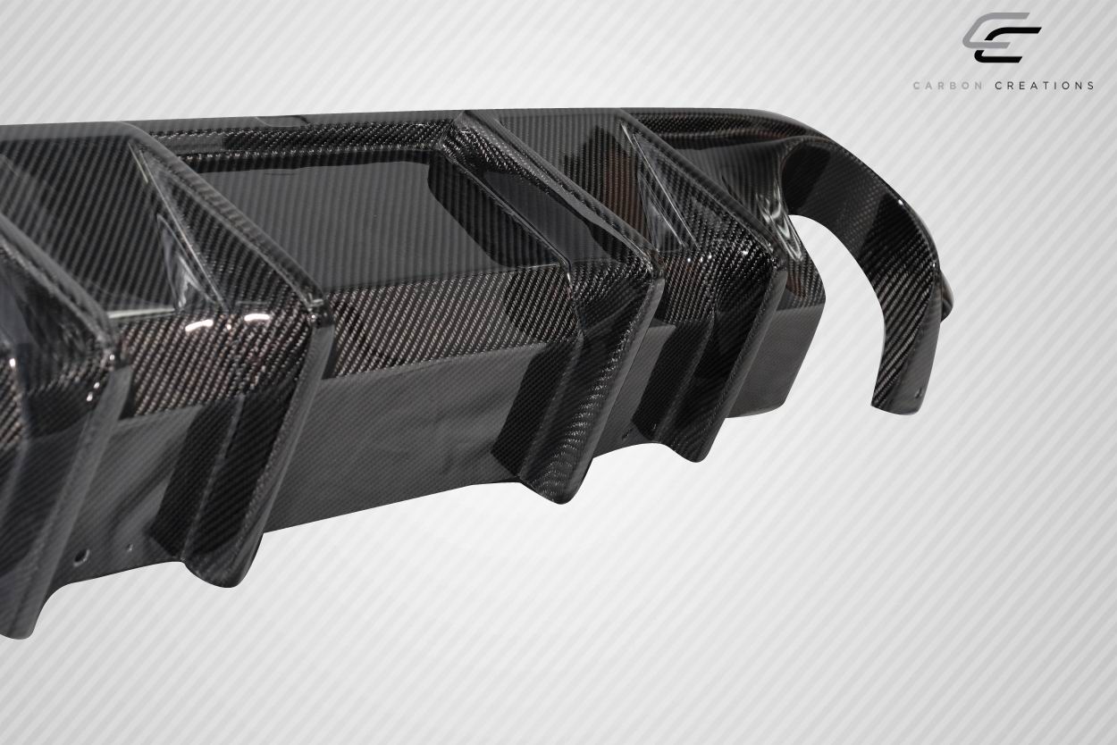 2017-2022 Infiniti Q60 Carbon Creations J Spec Carbon Fiber Rear Lip