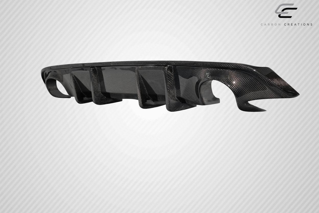2017-2022 Infiniti Q60 Carbon Creations J Spec Carbon Fiber Rear Lip