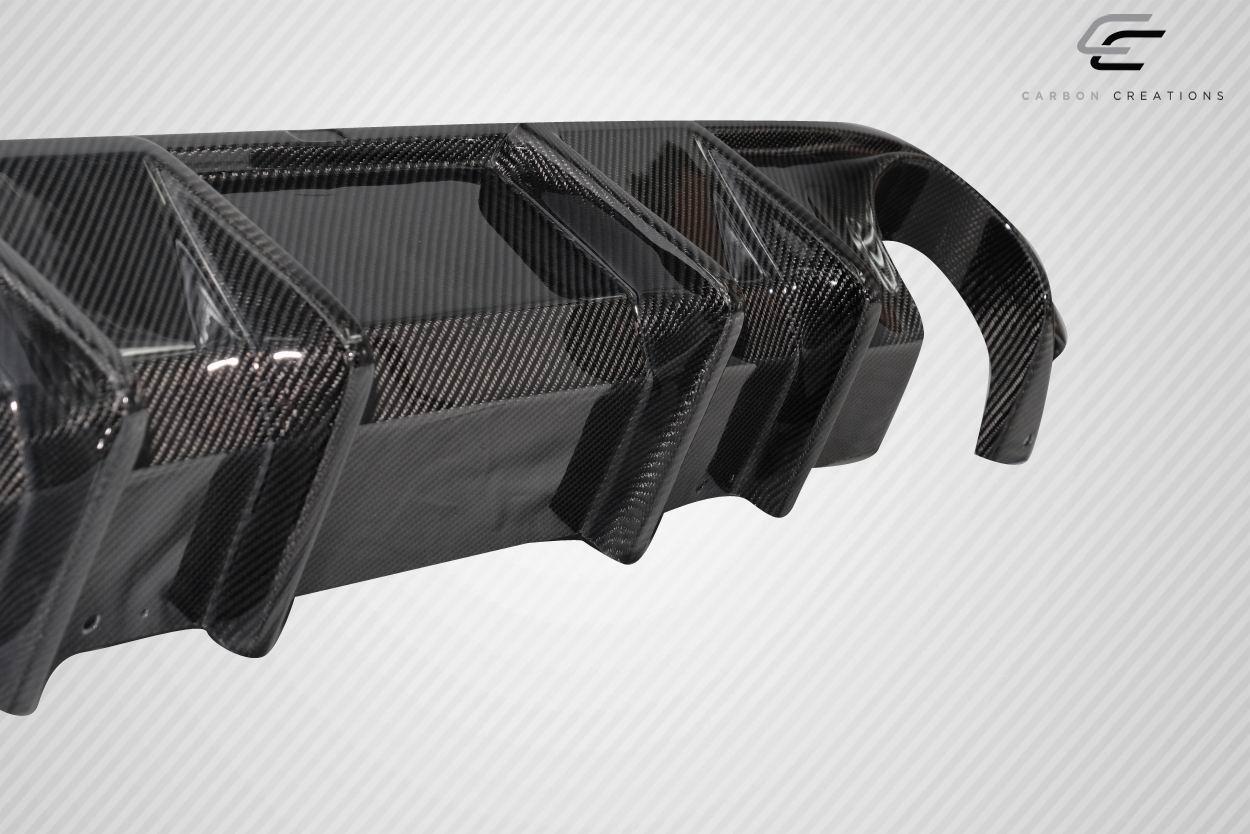 2017-2022 Infiniti Q60 Carbon Creations J Spec Carbon Fiber Rear Lip